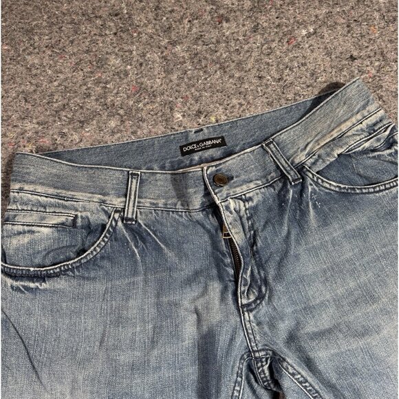 Vintage D&G Dolce Gabbana Jeans Made in Italy Men's Size L / 100% Cotton - Picture 3 of 9